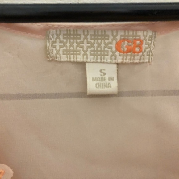 Gianni Bini Juniors Pink Sheer Ombre Dress - Picture 5 of 6